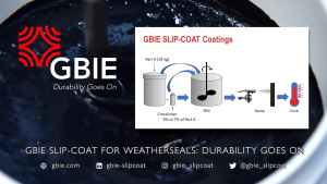SLIP-COAT weatherstrip coatings